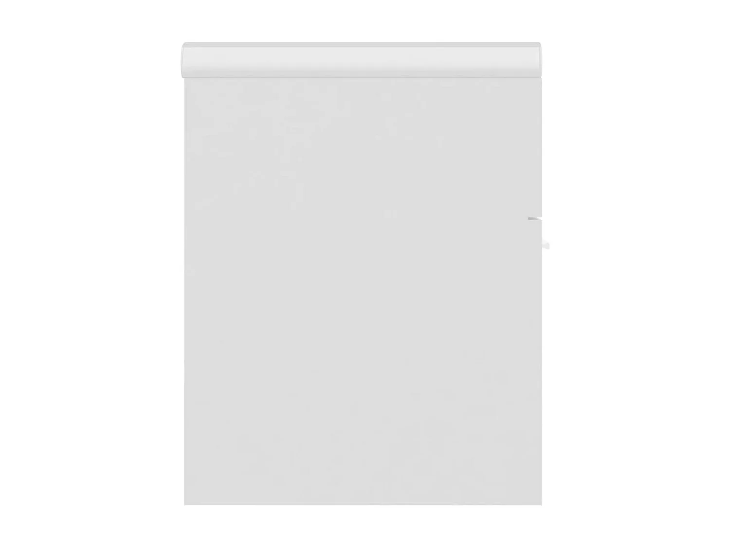 Armoire d'évier avec lavabo intégré Blanc Aggloméré