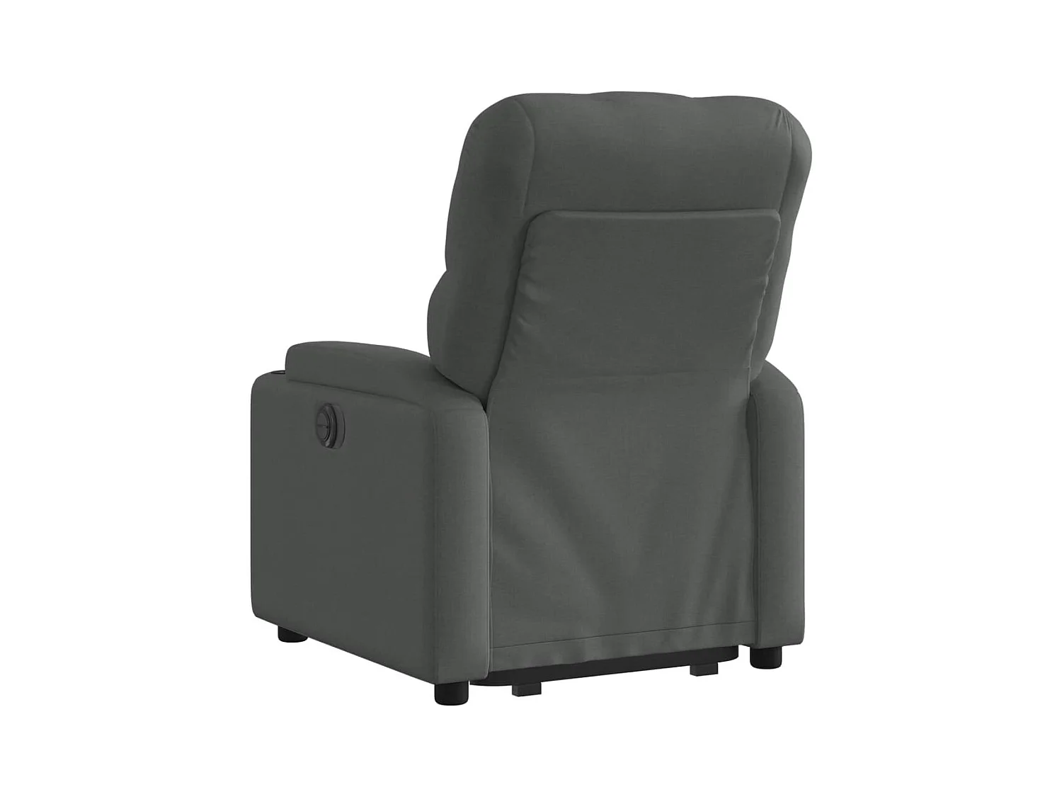 Fauteuil inclinable Gris foncé Tissu