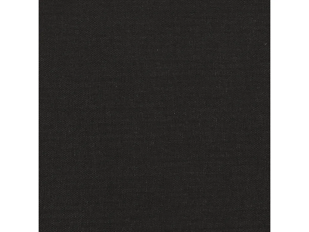 Relaxsessel mit Hocker Schwarz Stoff