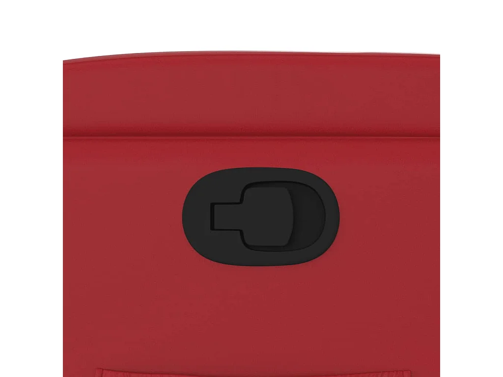 Fauteuil inclinable Rouge Similicuir