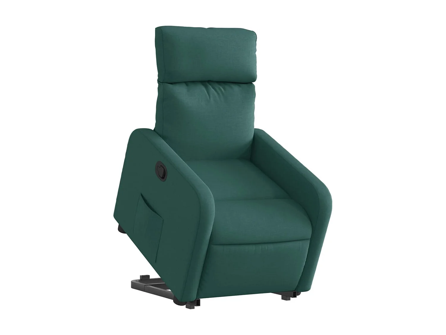 Fauteuil inclinable vert foncé tissu