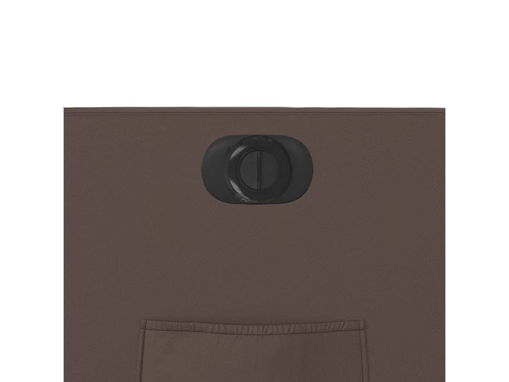 Poltrona Alzapersona Reclinabile Marrone in Similpelle