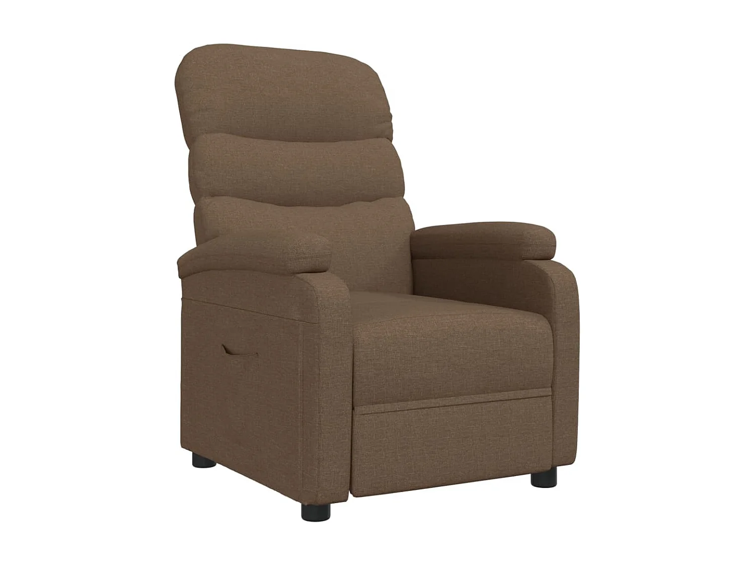 Relaxsessel Braun Stoff