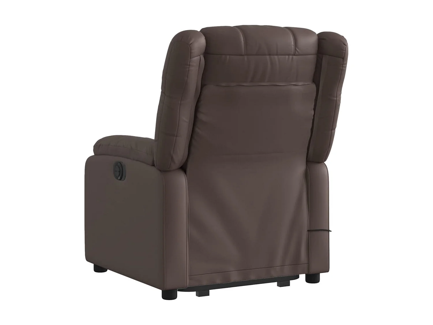 Fauteuil inclinable de massage Marron Similicuir