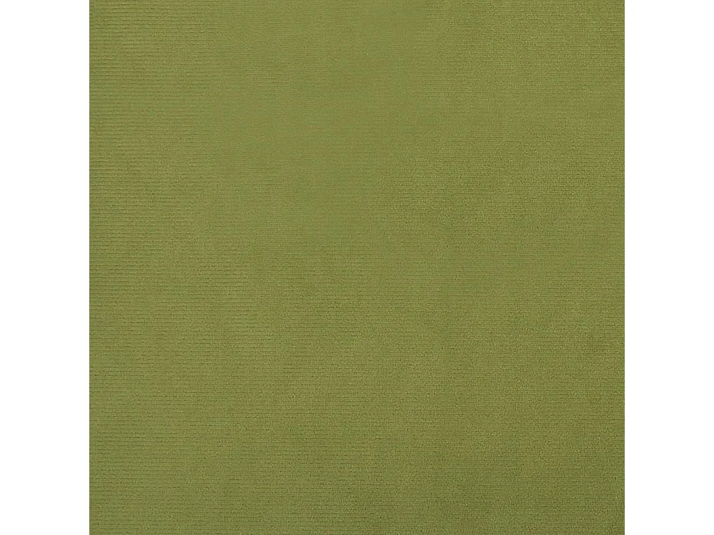 Fauteuil met voetenbank fluweel lichtgroen