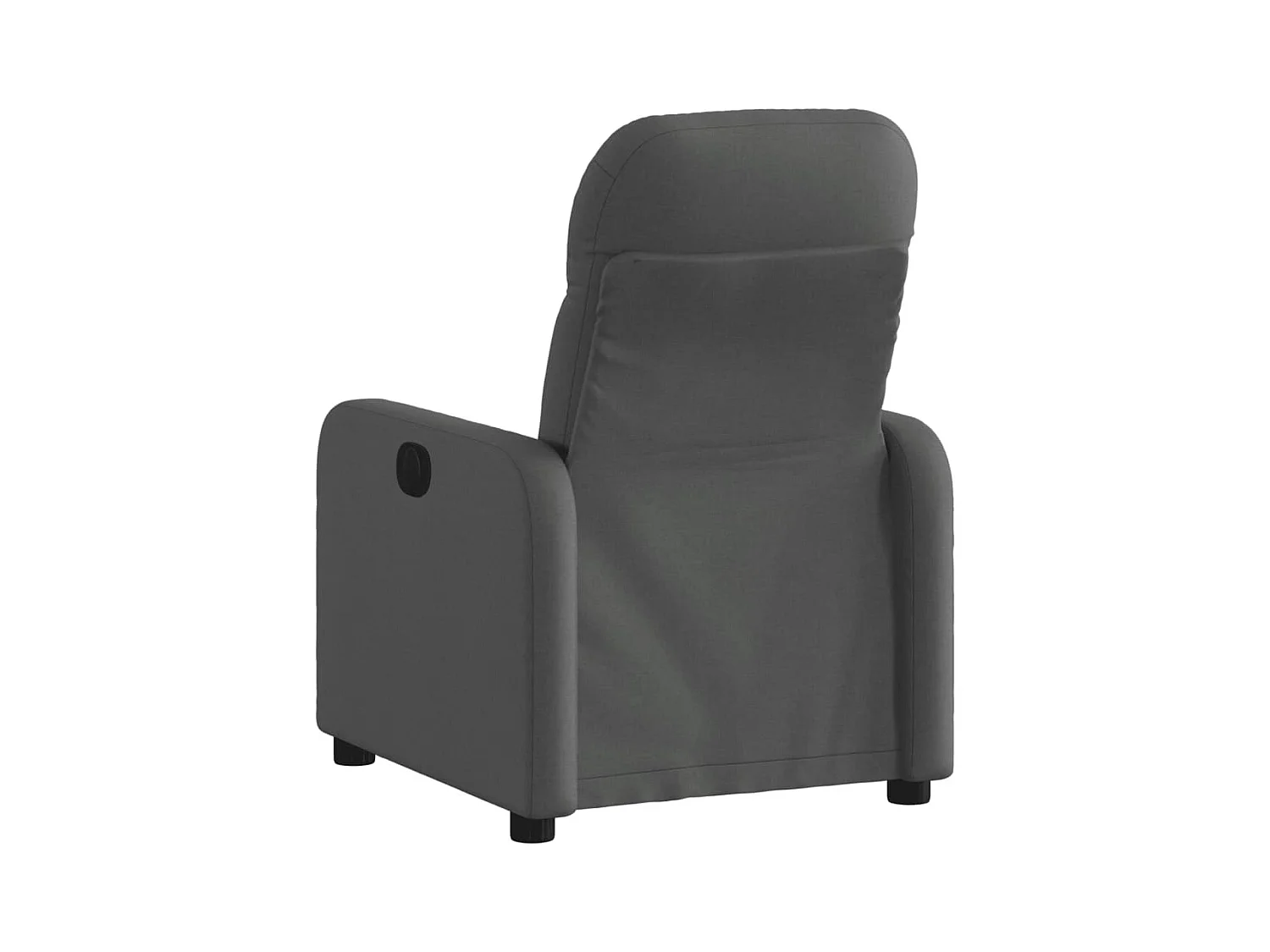 Fauteuil inclinable Gris foncé Tissu