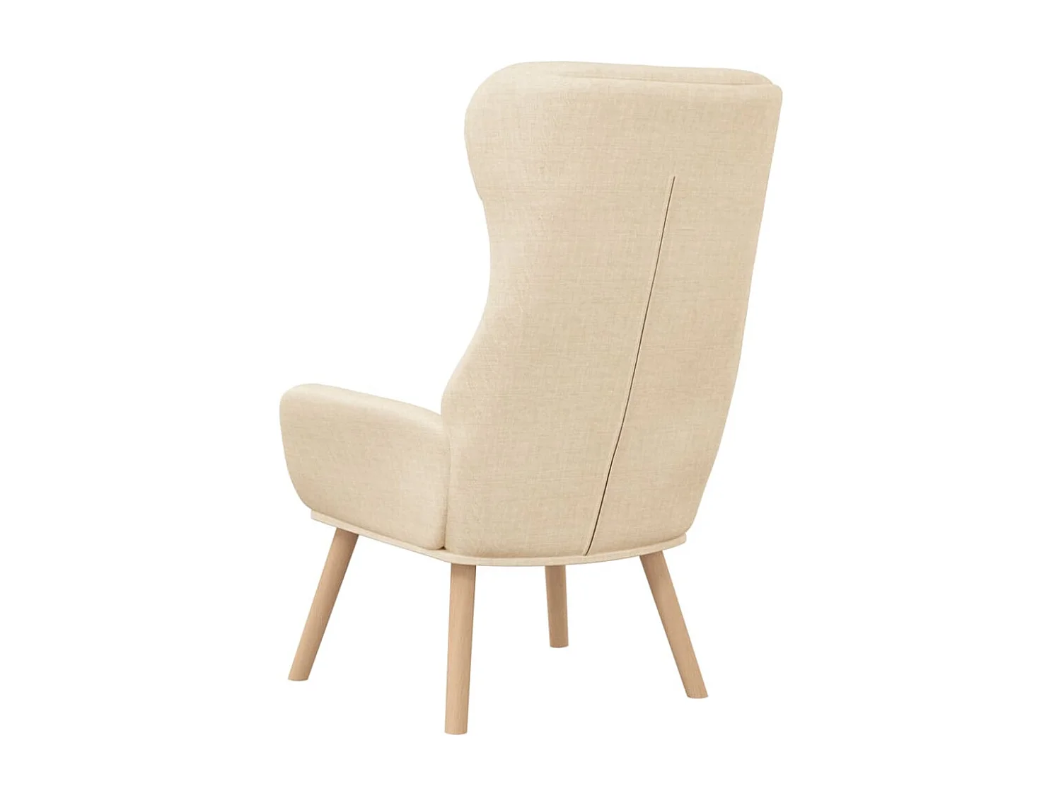 Relaxsessel Creme Stoff