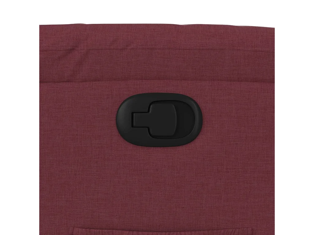 Fauteuil inclinable Rouge bordeaux Tissu