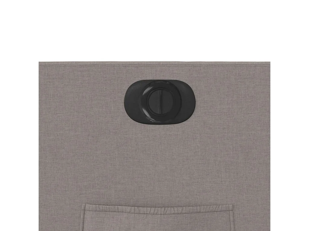 Fauteuil inclinable électrique Taupe Tissu