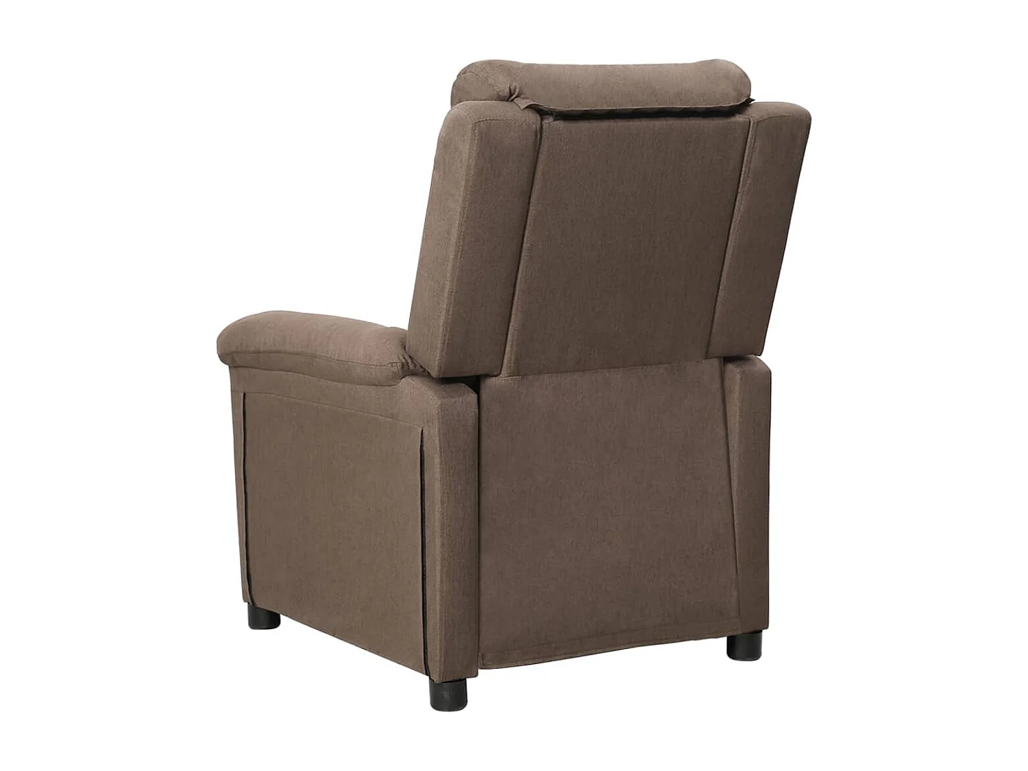 Relaxsessel Taupe Stoff