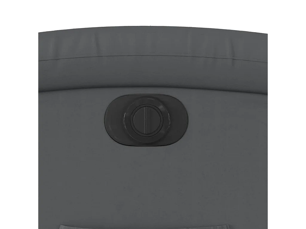 Fauteuil inclinable électrique Gris Similicuir