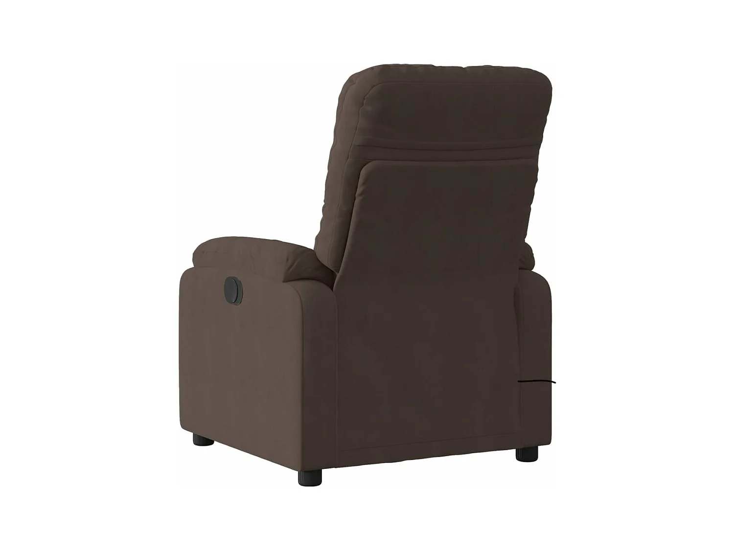 Fauteuil inclinable de massage électrique marron