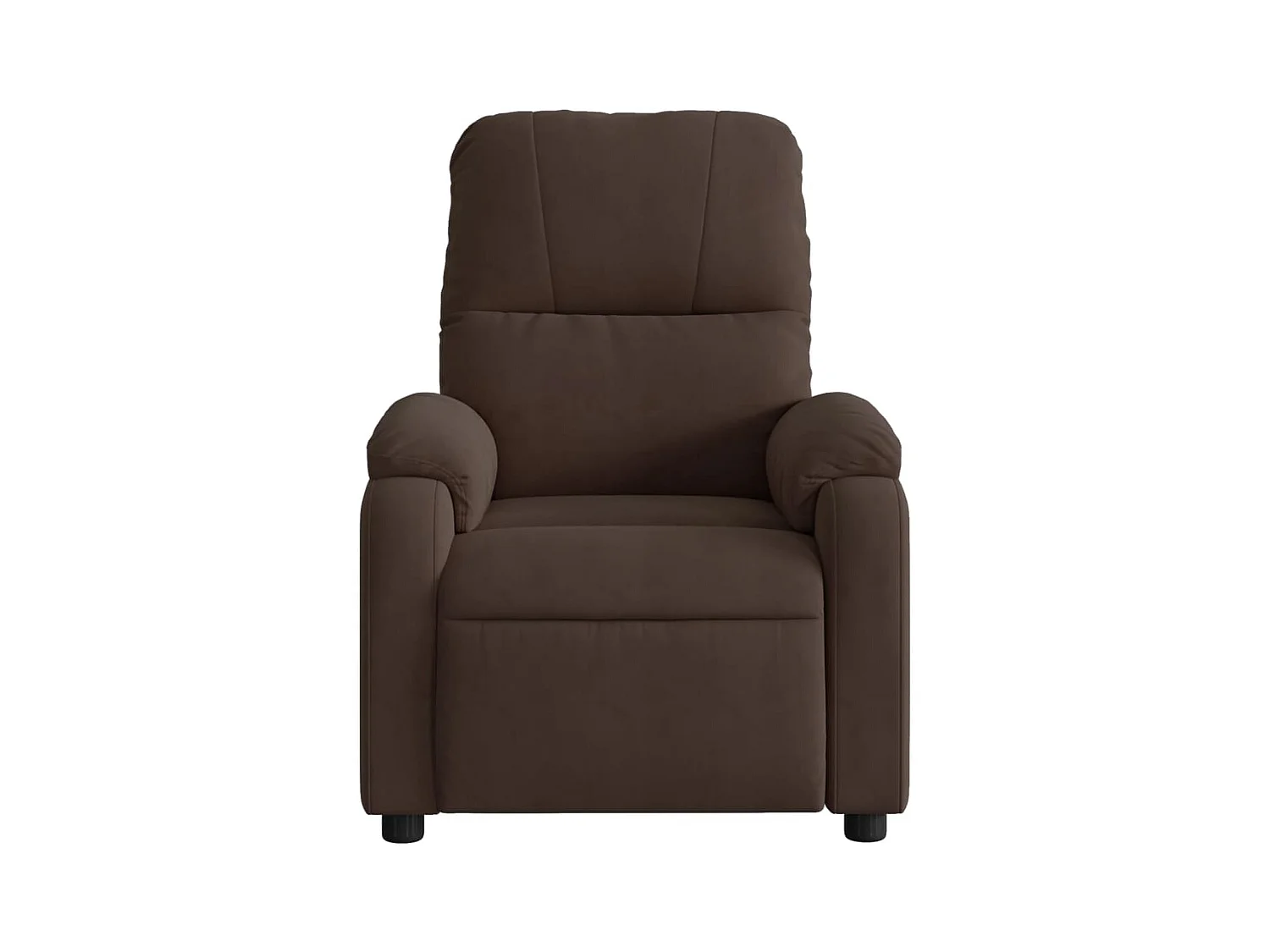 Fauteuil inclinable de massage électrique marron