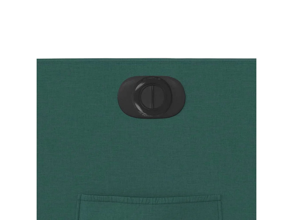 Poltrona elétrica reclinável tecido verde-escuro