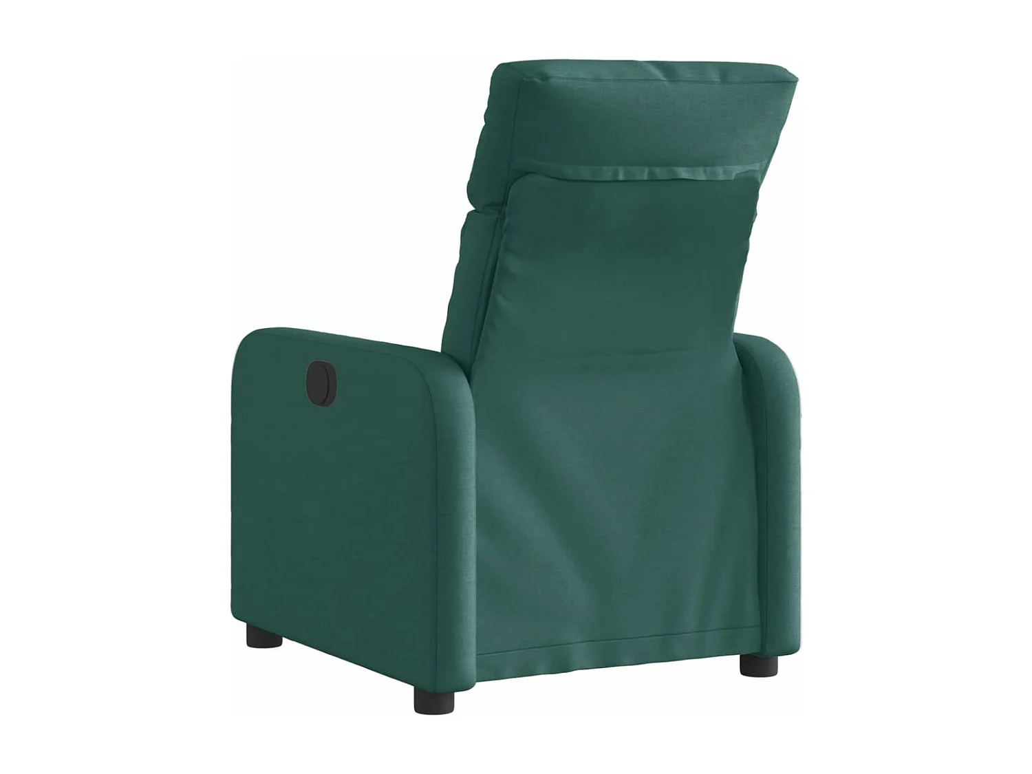 Fauteuil inclinable électrique Vert foncé Tissu