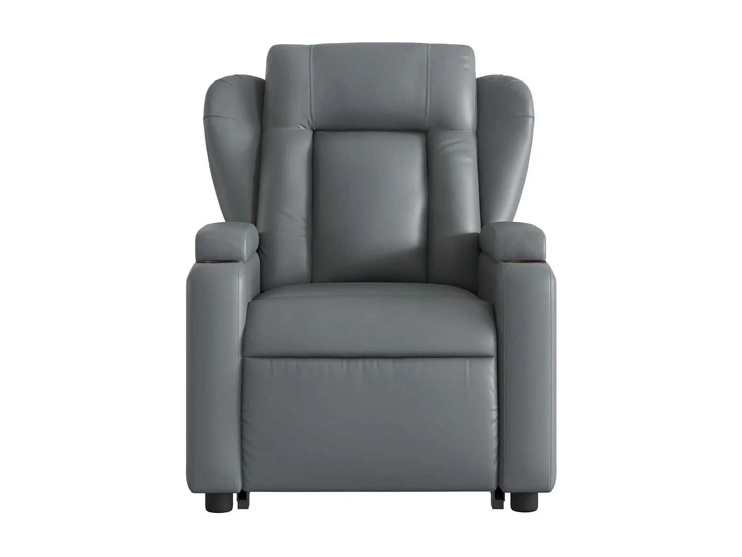 Fauteuil inclinable de massage Gris Similicuir