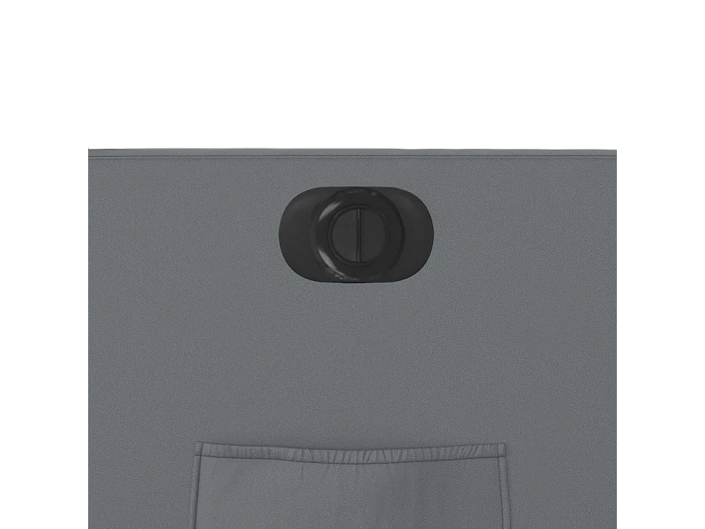 Poltrona reclinável elétrica couro artificial cinzento