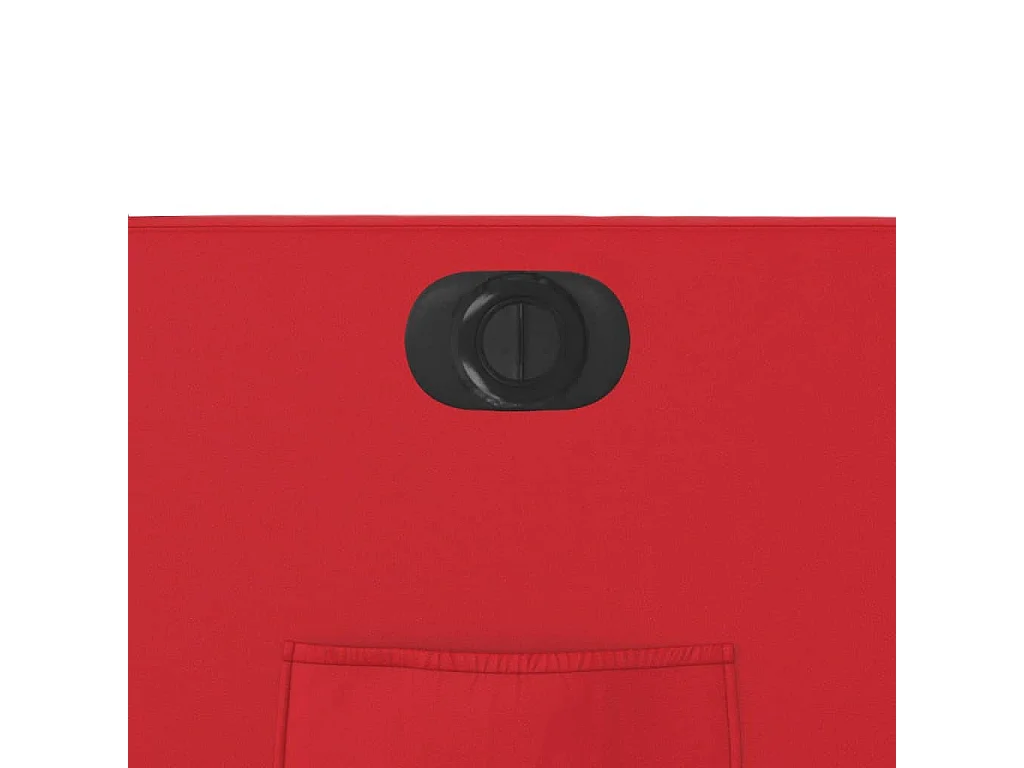 Poltrona reclinável elevatória elétrica couro artif. vermelho