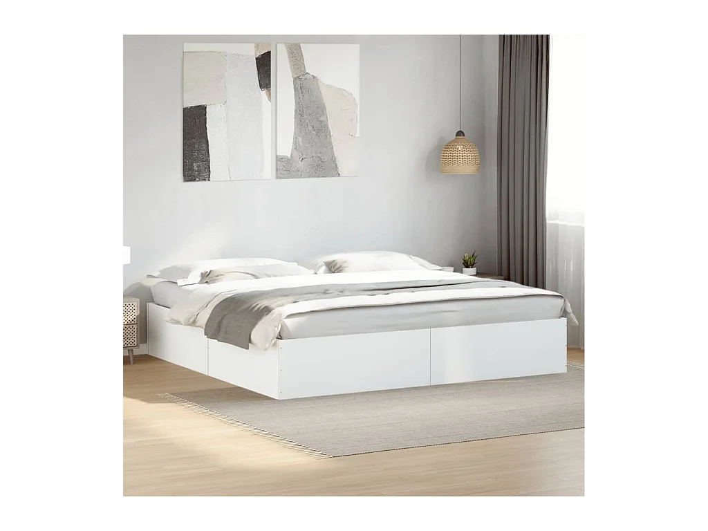 Giroletto Bianco 200x200 cm in Legno Multistrato