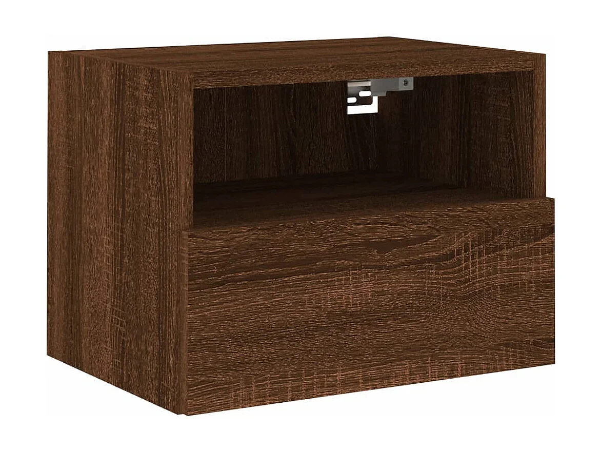 Móveis parede TV 2pcs 40x30x30 deriv. madeira carvalho castanho