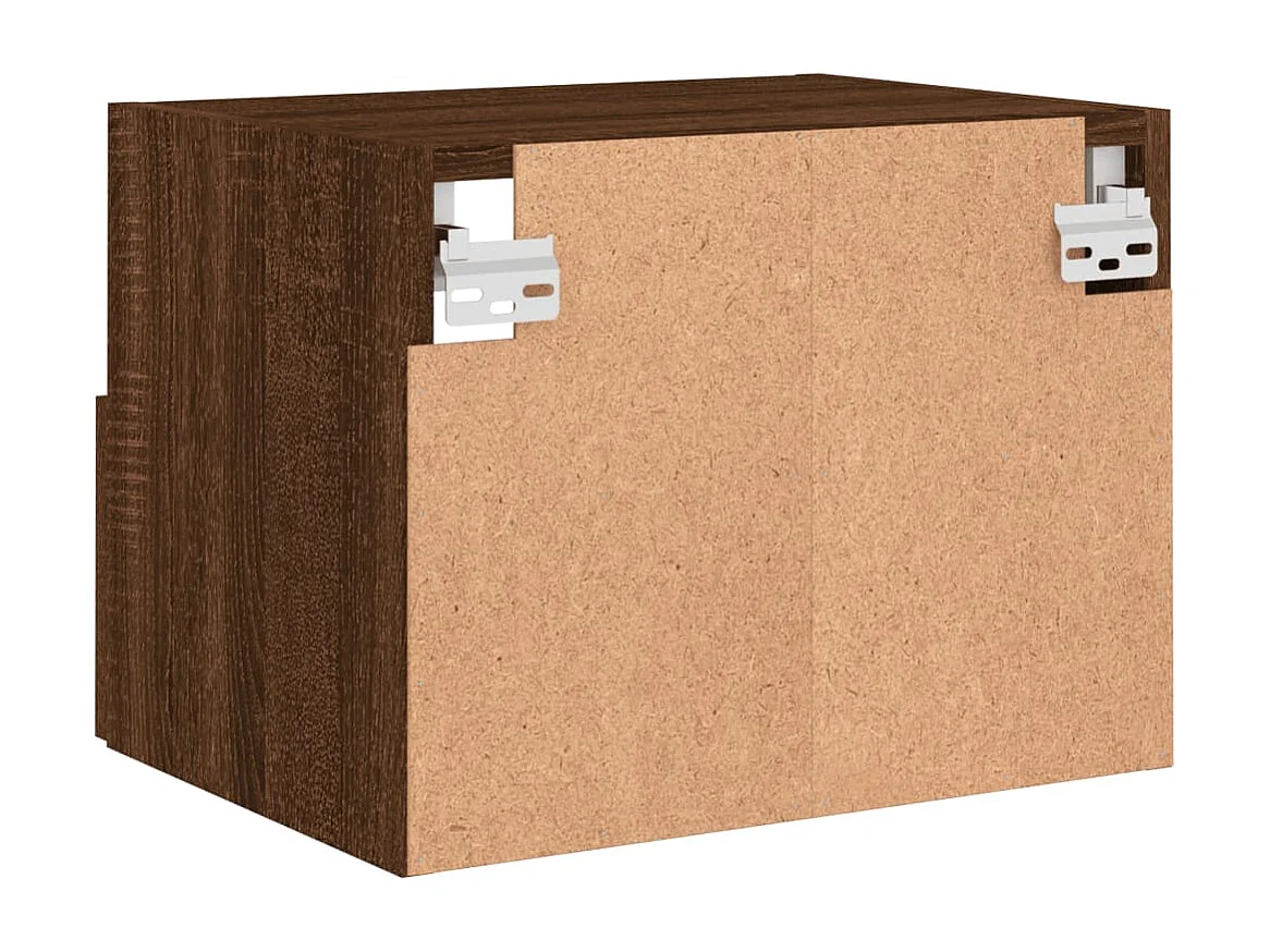 Móveis parede TV 2pcs 40x30x30 deriv. madeira carvalho castanho