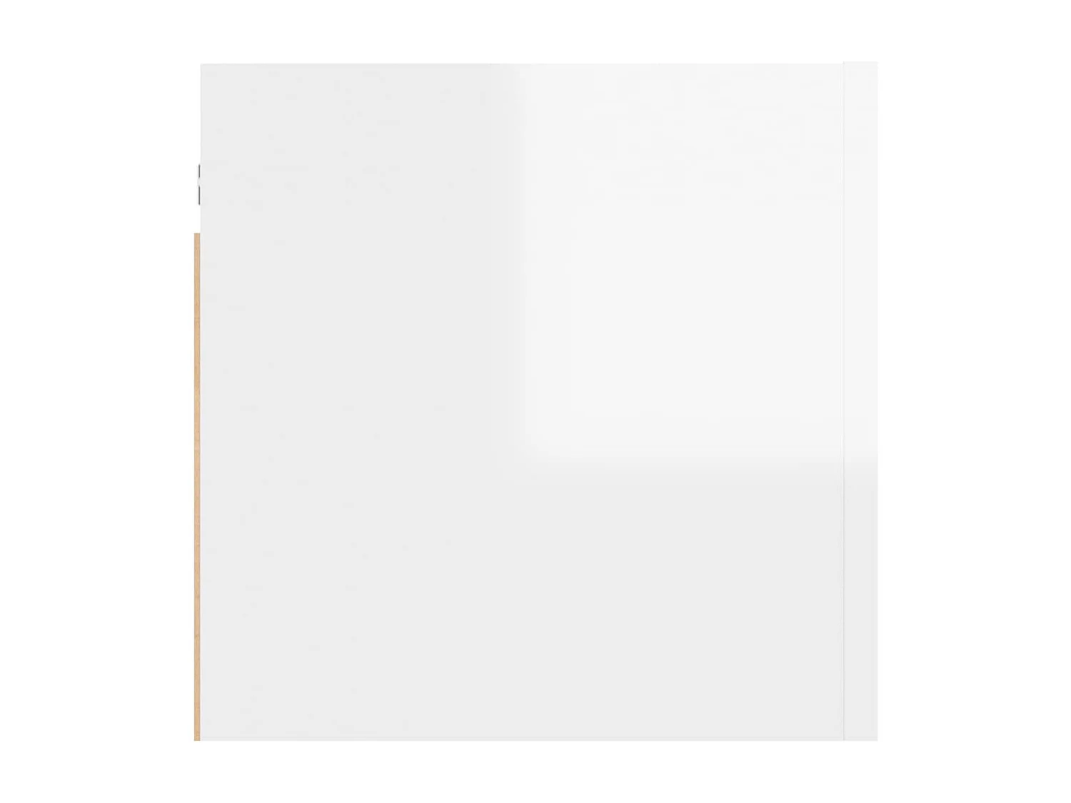 Meubles TV muraux 2 pcs Blanc brillant 30,5x30x30 cm
