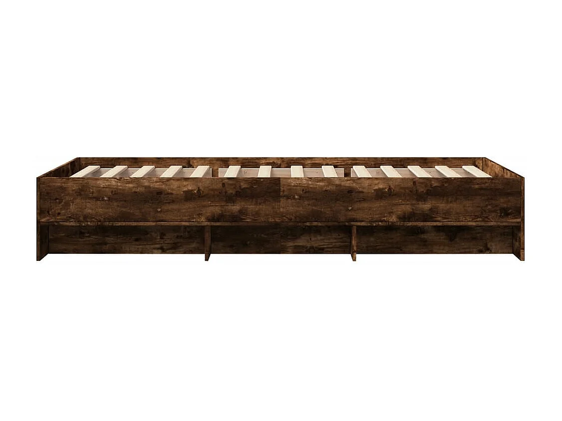 Giroletto senza Materasso Rovere Fumo 90x190 cm in Truciolato