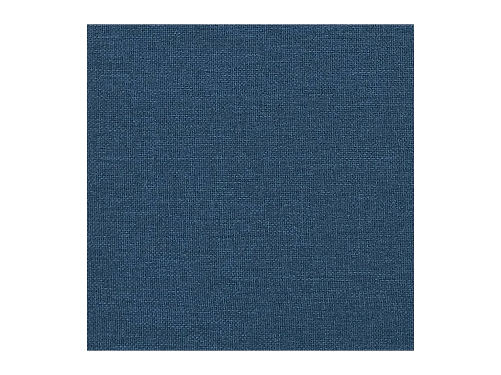 Cadre de lit sans matelas bleu 160x200 cm tissu