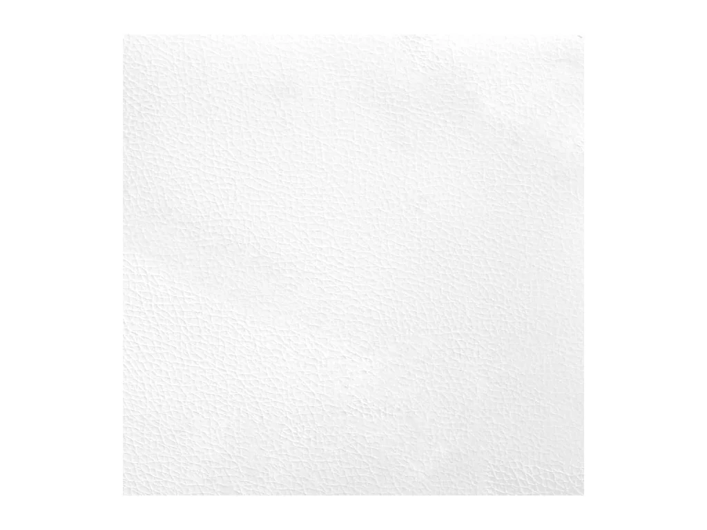 Cadre de lit sans matelas noir et blanc 160x200 cm similicuir