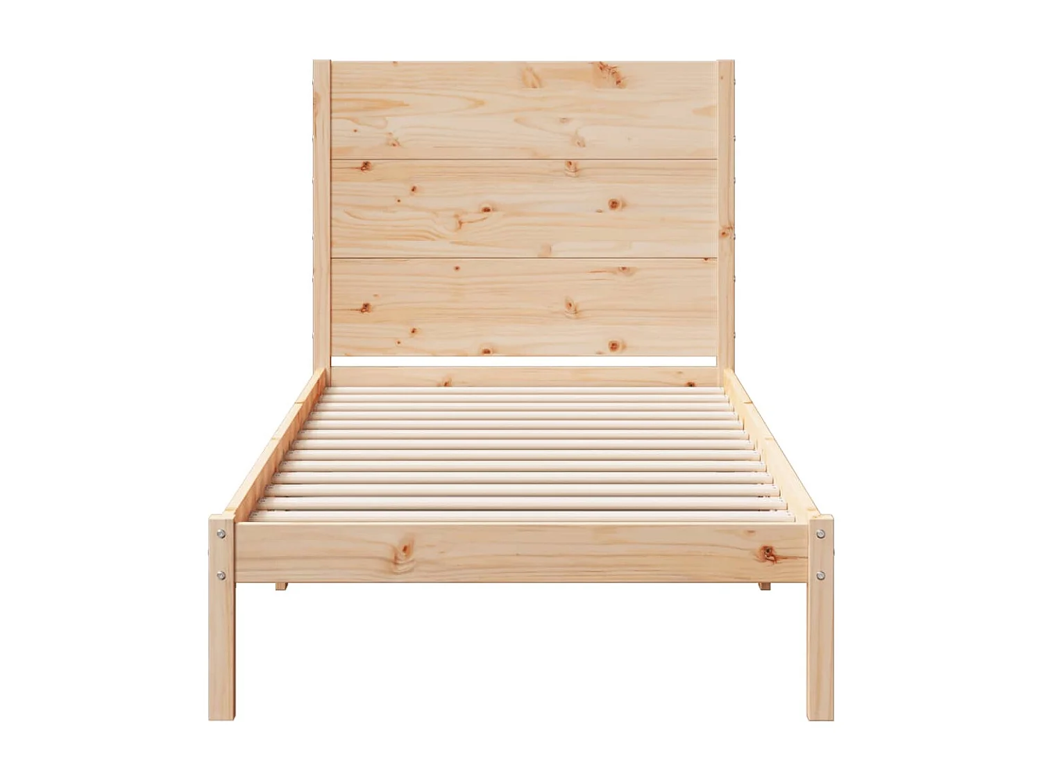 Giroletto Extra Lungo senza Materasso 100x210 cm Legno Massello