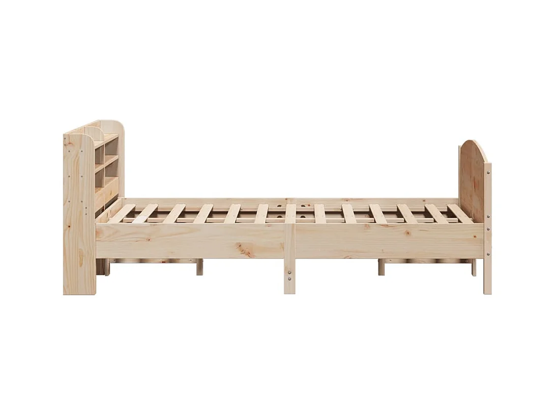 Cadre de lit sans matelas 120x190 cm bois de pin massif