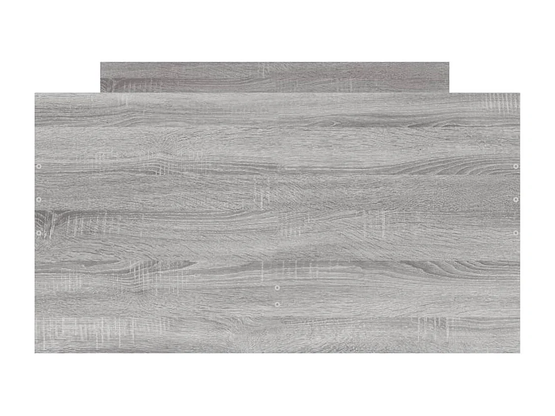 Giroletto con Cassetti Grigio Sonoma 90x190 cm