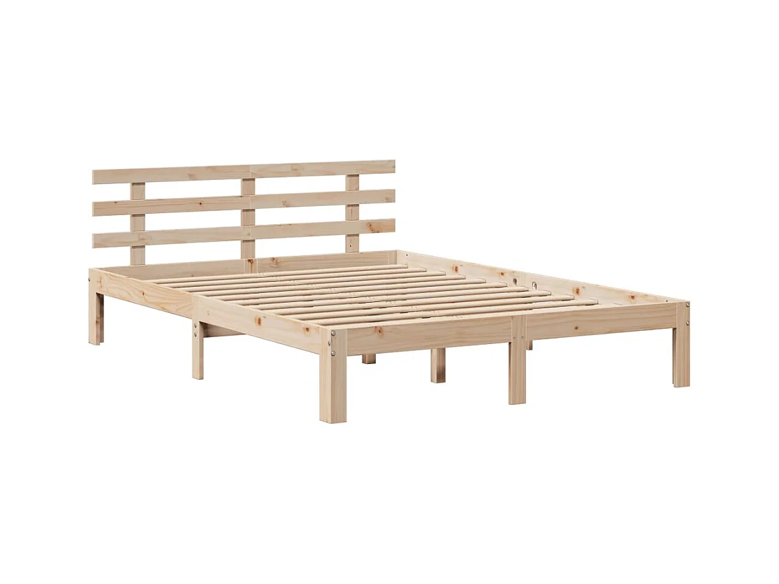 Cadre de lit avec tiroirs sans matelas 140x200 cm
