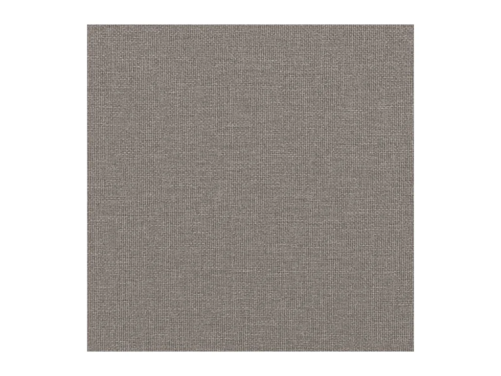Cadre de lit sans matelas taupe 180x200 cm tissu