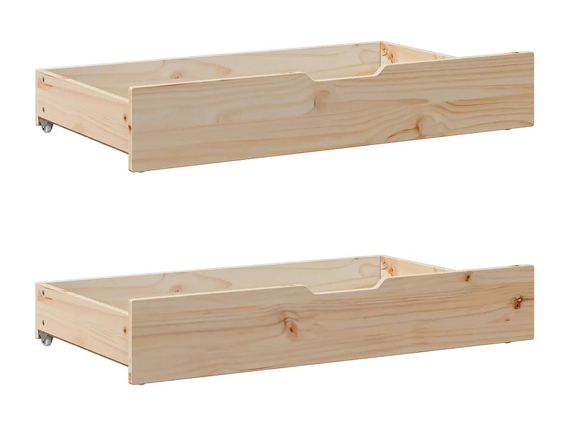 Cadre de lit sans matelas 140x200 cm bois massif de pin