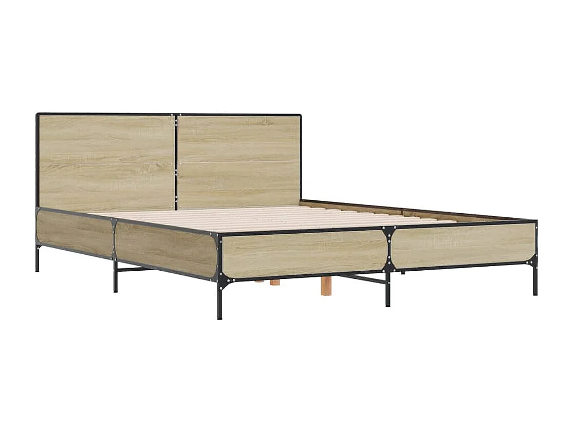 Giroletto Rovere Sonoma 150x200 cm in Legno Multistrato Metallo