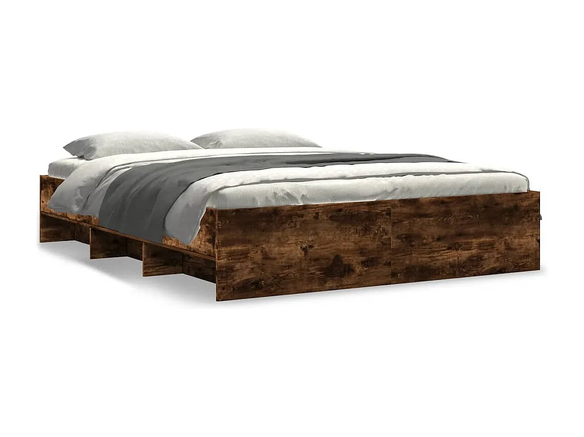 Giroletto Rovere Fumo 160x200 cm in Legno Multistrato