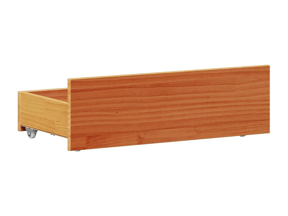 Cadre de lit sans matelas avec tête de lit 90x190cm bois de pin