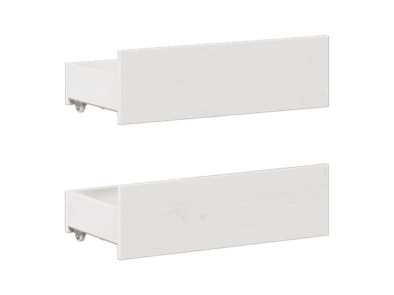 Cadre de lit sans matelas avec tête de lit blanc 160x200 cm