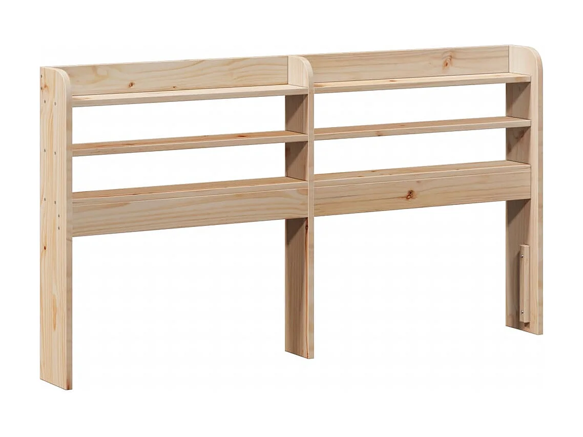 Cadre de lit sans matelas 160x200 cm bois massif de pin