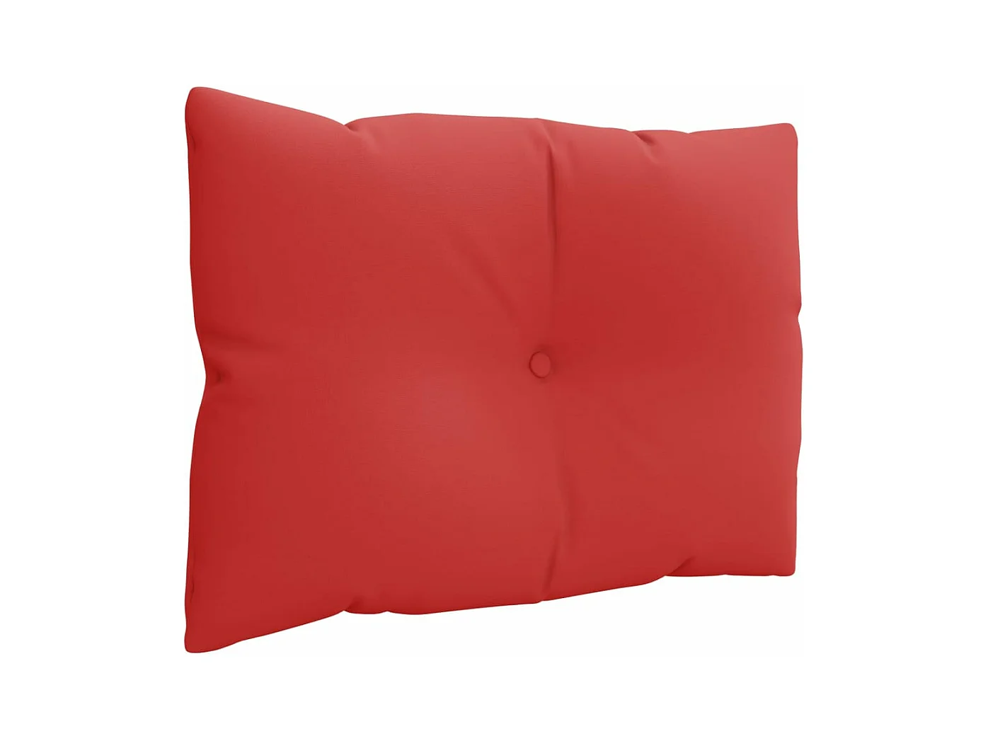 Coussins de palette lot de 3 rouge tissu