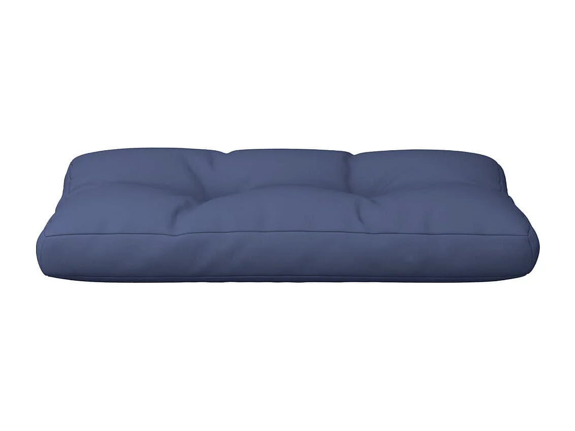 Coussin de palette bleu marine 70x40x12 cm tissu oxford
