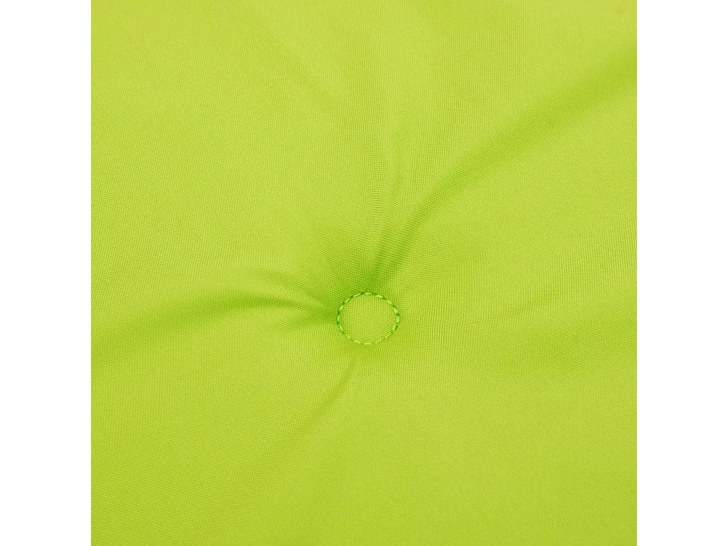 Cuscini per Sedia 4 pz Verde Intenso 40x40x3 cm Tessuto Oxford