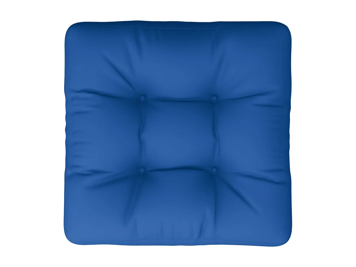 Cojín para sofá de palets de tela azul royal