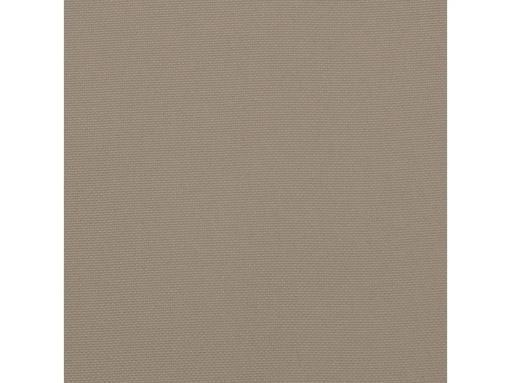 Coussins de palette lot de 3 taupe tissu oxford
