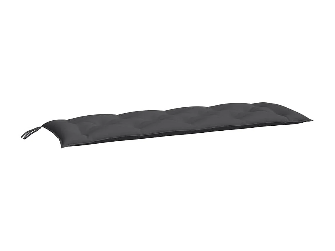 Coussin de banc de jardin anthracite 150x50x7 cm tissu oxford