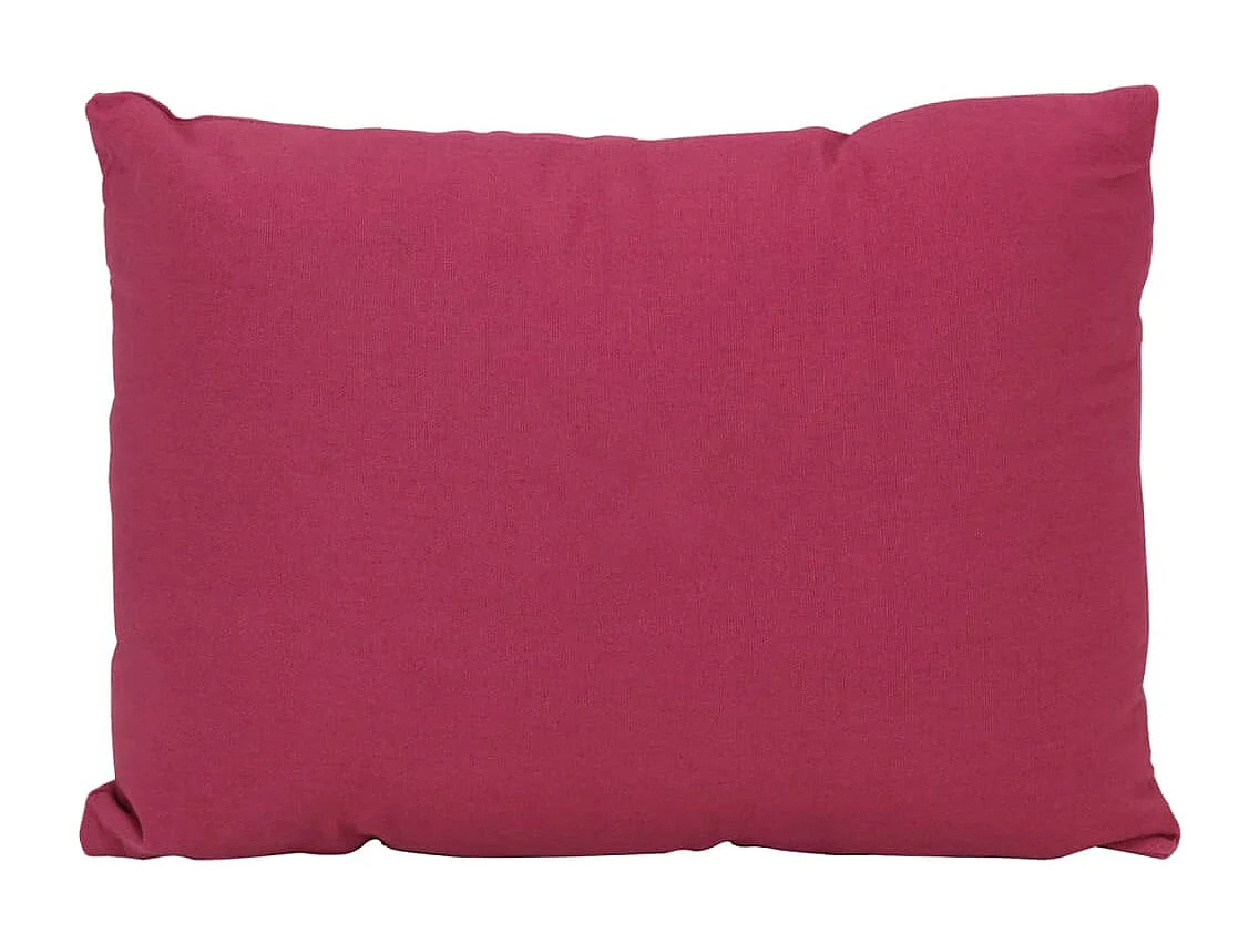 Juego de cojines 7 piezas tela rosa