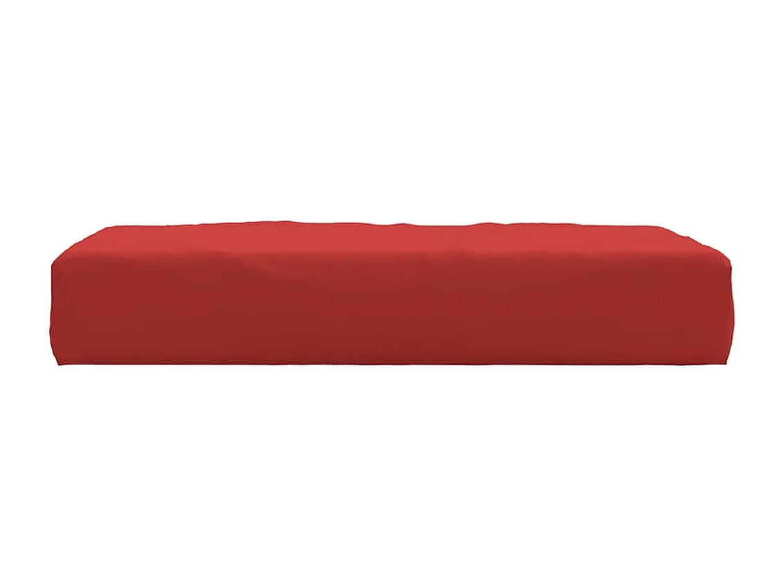 Cuscino per Pallet Rosso 60x60x8 cm in Tessuto Oxford