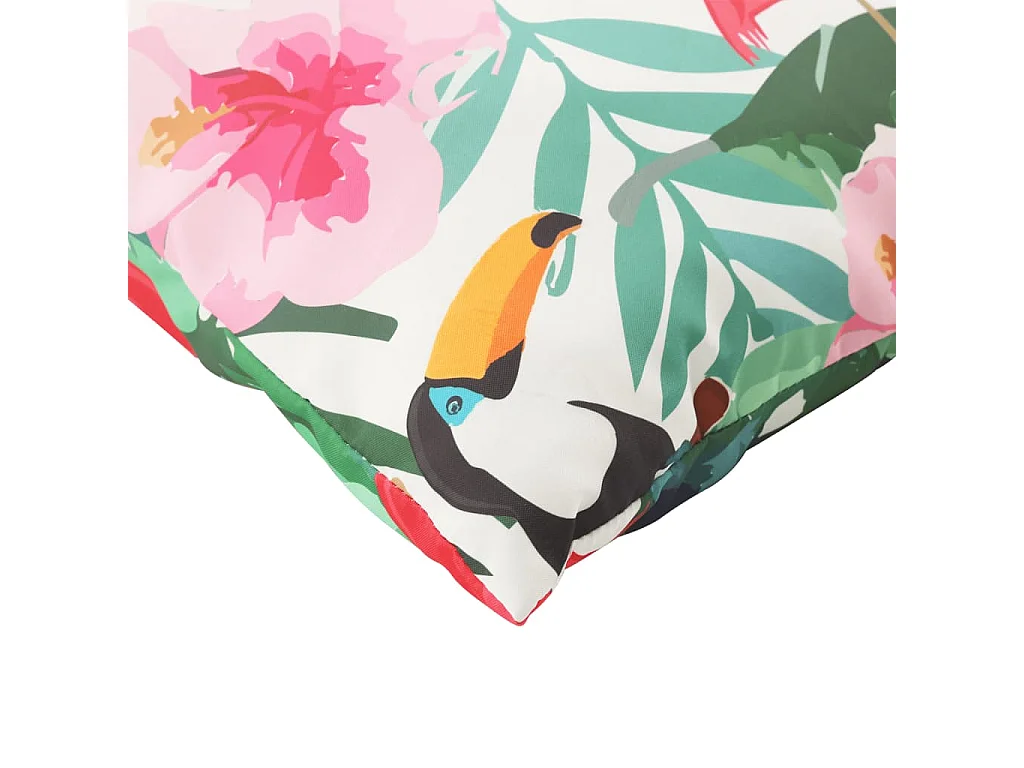 Zierkissen 4 Stk. Mehrfarbig 50x50 cm Stoff