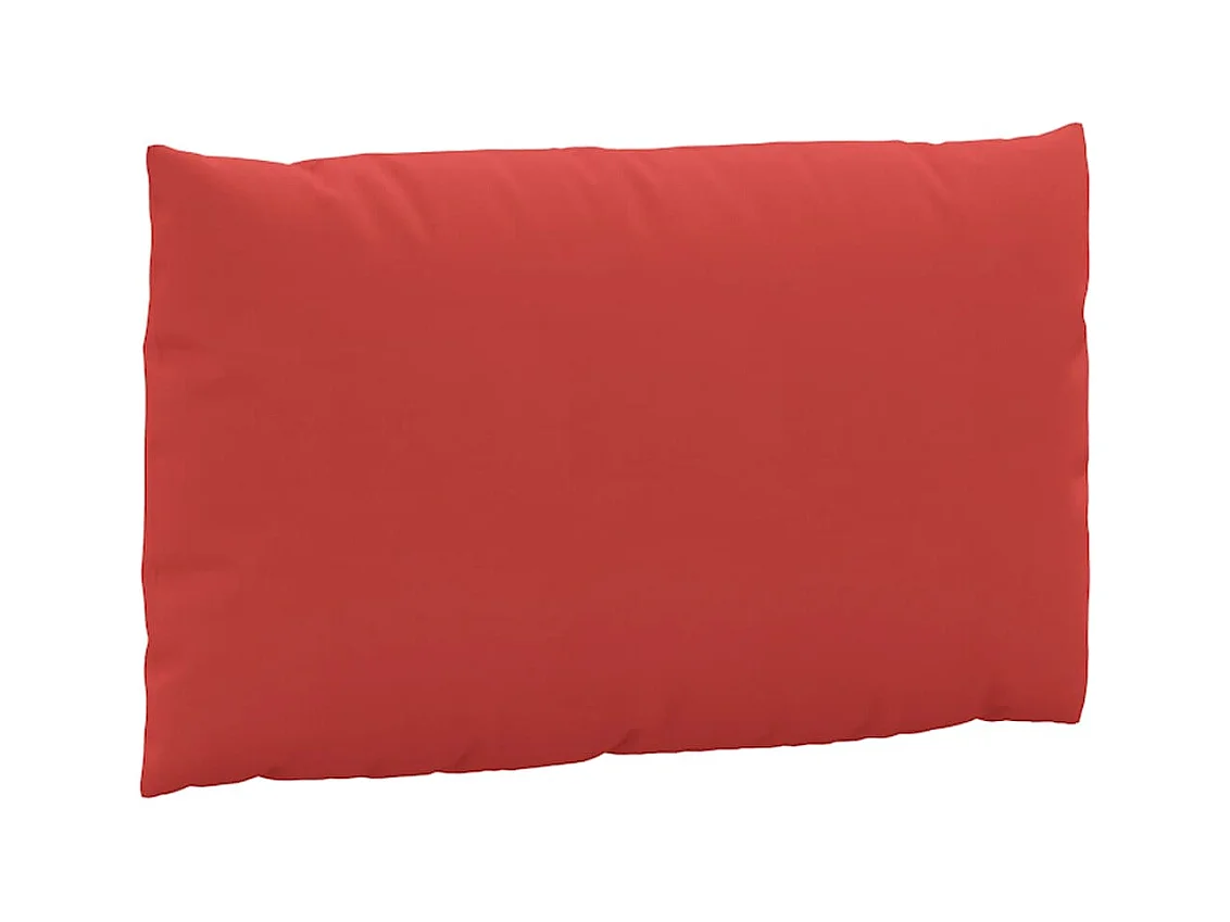 Coussins de palette lot de 2 rouge tissu oxford